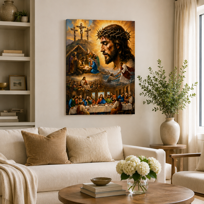 Cuadro LIENZO CANVA - EL AMOR DE JESÚS