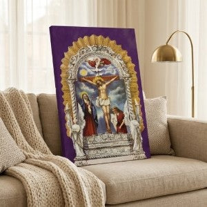 Cuadro Sr de los Milagros impreso en LIENZO CANVA